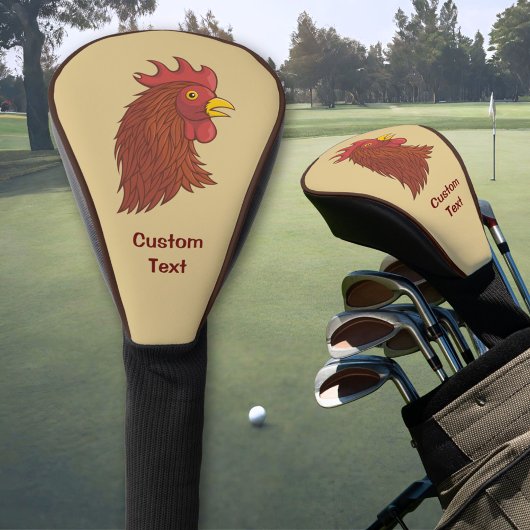 Rooster's kop golfheadcover