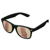 Rooster's kop retro zonnebril (Gekanteld)