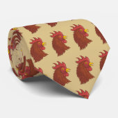 Rooster's kop stropdas (Opgerold)