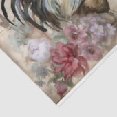 Roosters Tissuepapier (Detail)