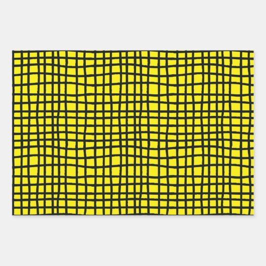 Roosters van papierbladen inpakpapier vel (Voorkant)