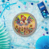 ROOSTERS VAN SHARON SHARPE PAPIEREN BORDJE (Feest)