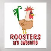 Roosters zijn Geweldige Poster (Voorkant)