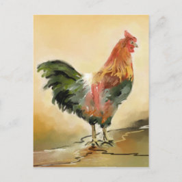 Roosterschilderij Briefkaart