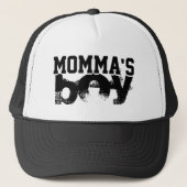 Roosterse en witte roes van MOMMA | Trucker Pet (Voorkant)