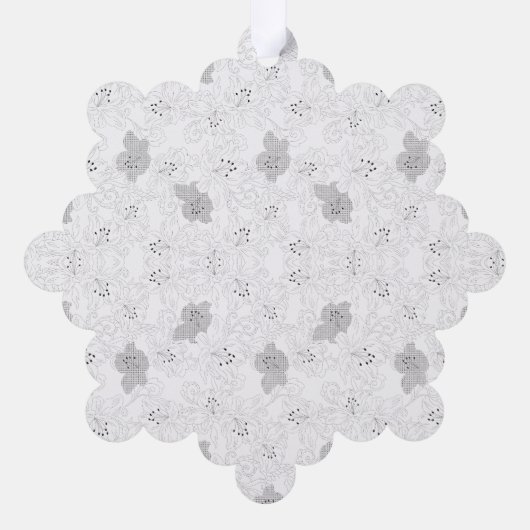 roosterstructuur briefpapier | Transparante PNG Ornament Kaart (Achterkant)