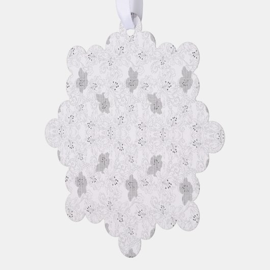 roosterstructuur briefpapier | Transparante PNG Ornament Kaart (Links)