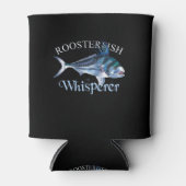 Roostervis Whisperer Donker gekleurd Blikjeskoeler (Voorkant)