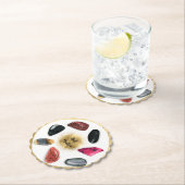 *~* Root AP64 Emoto Water Chakra Papier Onderzette Kartonnen Onderzetters (Insitu)