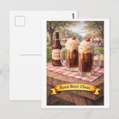Root Beer Float (American Food Series) Briefkaart (Voorkant / Achterkant)