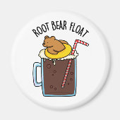 Root Beer Float Funny Root Beer Pun Magneet (Voorkant)