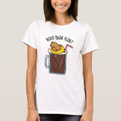 Root Beer Float Funny Root Beer Pun T-shirt (Voorkant)