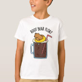 Root Beer Float Grappige Root Beer Woordgrap T-shirt (Voorkant)