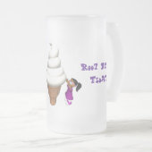 Root Beer Float Kind Ice Cream Frosted Mok (Voorkant rechts)