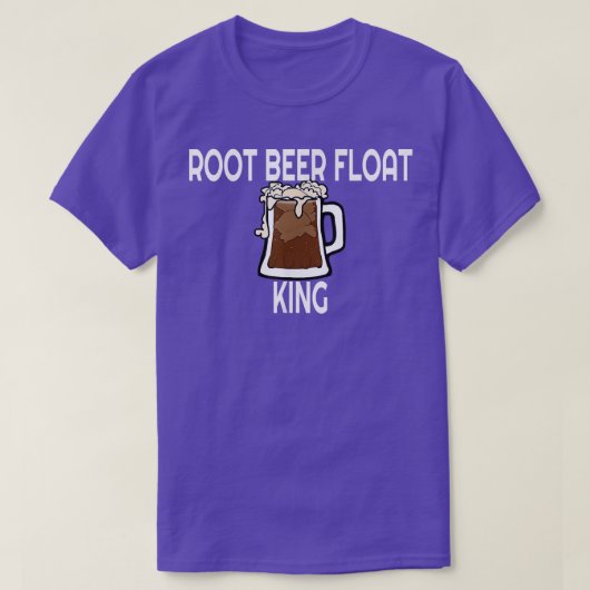 Root Beer Float King T-shirt (Design voorkant)