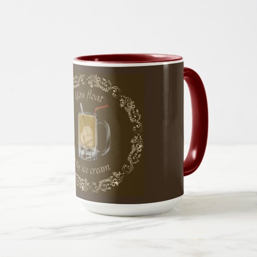 Root beer float mok (Voorkant rechts)