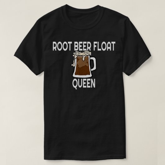 Root Beer Float Queen T-shirt (Design voorkant)