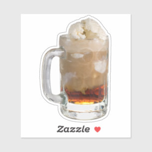 Root Beer Float Sticker