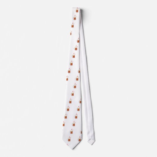 Root Beer Float Stropdas (Voorkant)