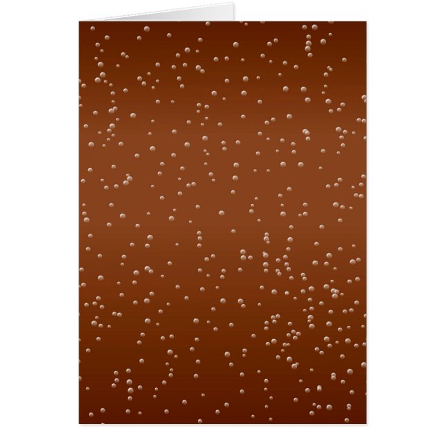 Root Beer met kleine belletjes Achtergrond Art (Voorkant)