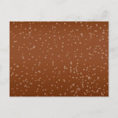 Root Beer met kleine belletjes Achtergrond Art Briefkaart (Voorkant)
