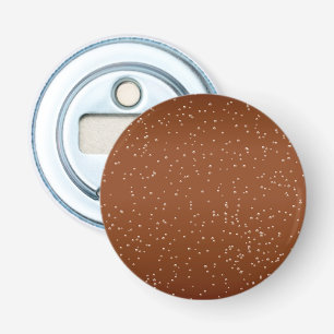 Root Beer met kleine belletjes Achtergrond Art Button Flesopener