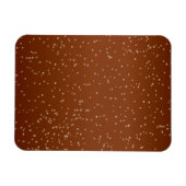 Root Beer met kleine belletjes Achtergrond Art Magneet (Horizontaal)