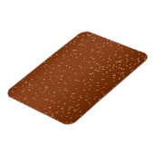 Root Beer met kleine belletjes Achtergrond Art Magneet (Linkerzijde)