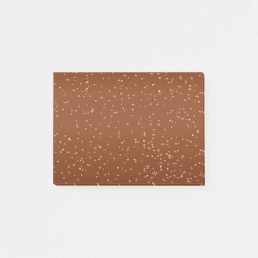 Root Beer met kleine belletjes Achtergrond Art Post-it® Notes (Voorkant)