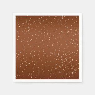 Root Beer met kleine belletjes Achtergrond Art Servetten