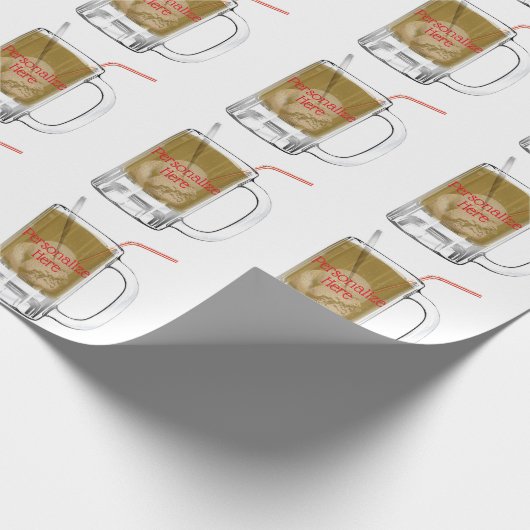 Root bier float cadeaupapier (Hoek)