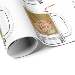 Root bier float cadeaupapier