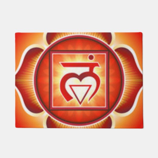 Root Chakra Deurmat (Voorkant)