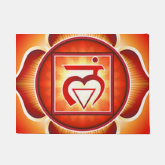 Root Chakra Deurmat (Voorkant)