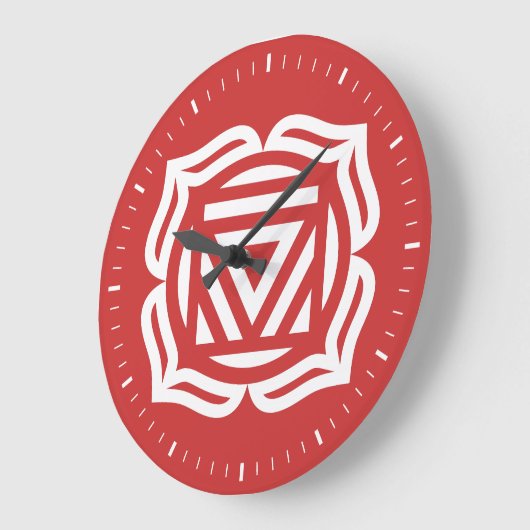 Root Chakra Energy Wall klok (Hoek)