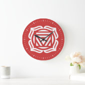 Root Chakra Energy Wall klok (Huis)