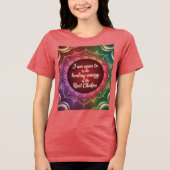 Root Chakra Healing T-shirt (Voorkant)
