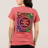 Root Chakra Healing T-shirt (Achterkant)