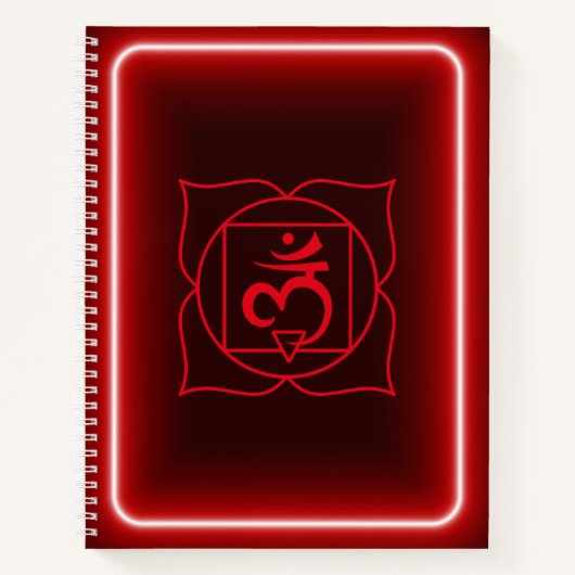 Root Chakra journal notitieboek (Voorkant)