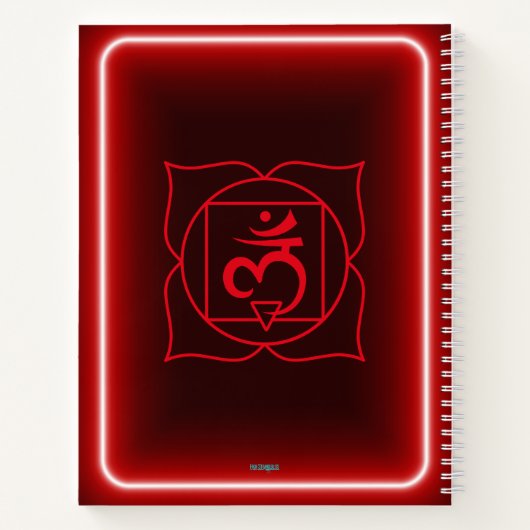 Root Chakra journal notitieboek (Achterkant)