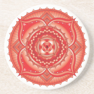 Root Chakra Light Mandala Onderzetter