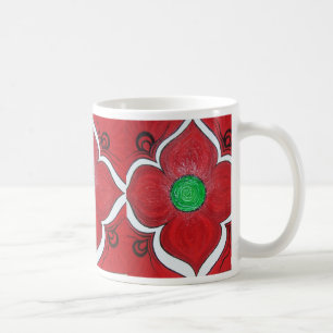 Root Chakra Lotus Flower Koffiemok