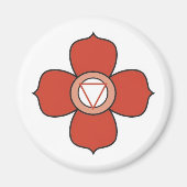 Root Chakra Magnet (Voorkant)