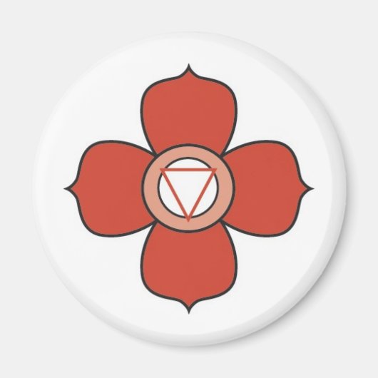 Root Chakra Magnet (Voorkant)