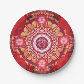 Root Chakra Mandala Bord (Voorkant)