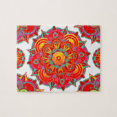 Root Chakra Mandala Legpuzzel (Horizontaal)