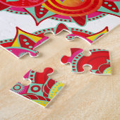 Root Chakra Mandala Legpuzzel (Zijkant)