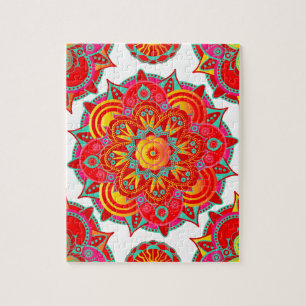 Root Chakra Mandala Legpuzzel