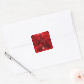 Root Chakra Muladhara Vierkante Sticker (Envelop)
