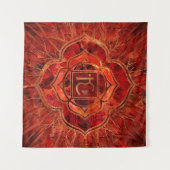 Root chakra - Muladhara Wandkleed (Voorkant)